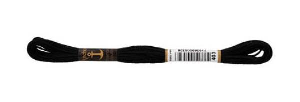 Anchor Sticktwist 8m Schwarz